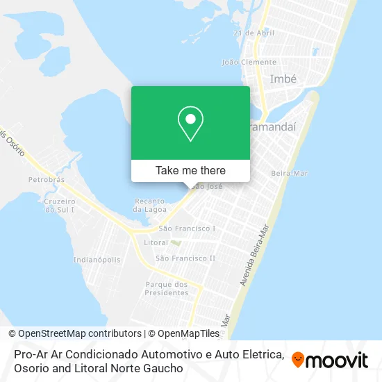 Pro-Ar Ar Condicionado Automotivo e Auto Eletrica map