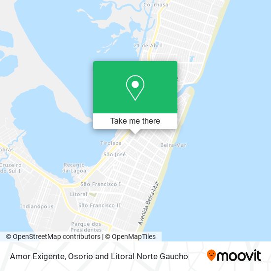 Amor Exigente map