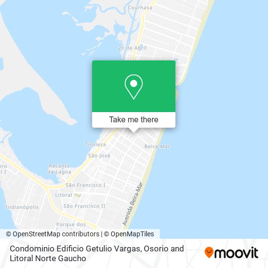 Condominio Edificio Getulio Vargas map