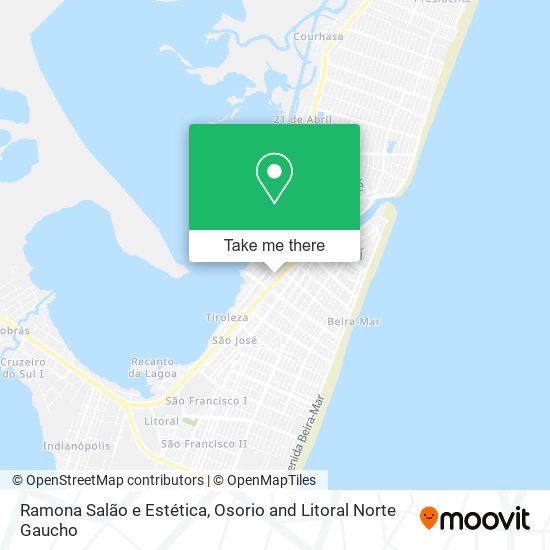 Ramona Salão e Estética map