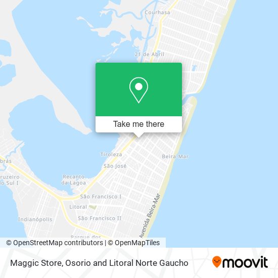 Maggic Store map