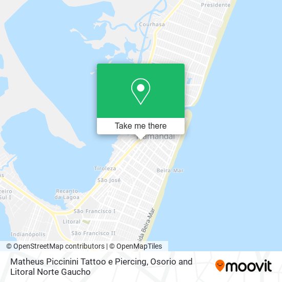 Matheus Piccinini Tattoo e Piercing map
