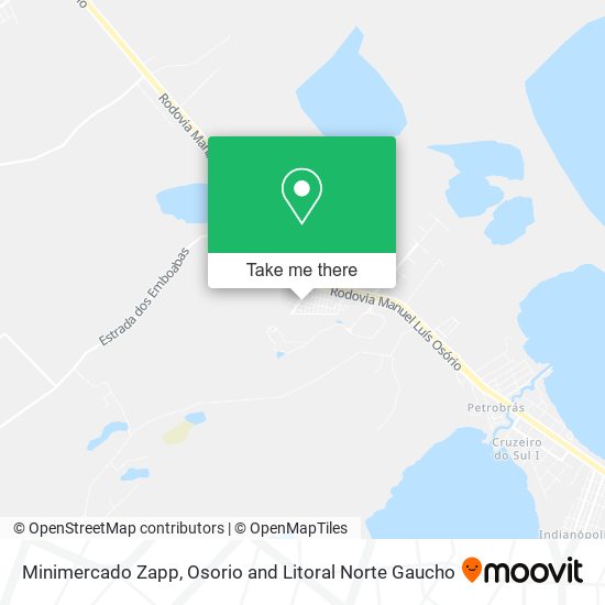 Minimercado Zapp map
