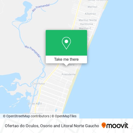 Ofertao do Oculos map