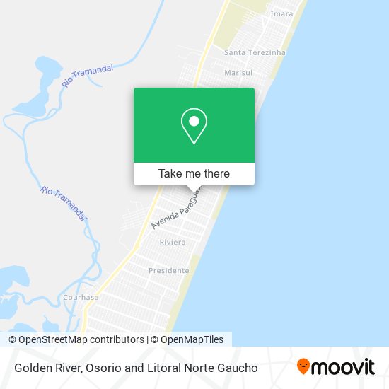 Golden River map