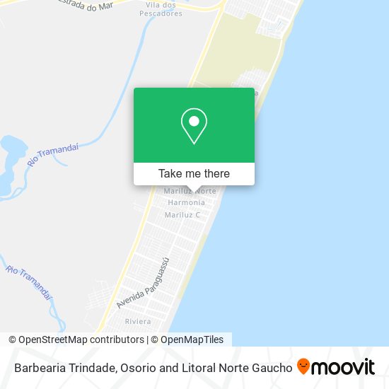 Barbearia Trindade map