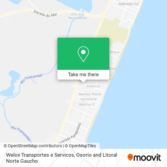 Welox Transportes e Servicos map
