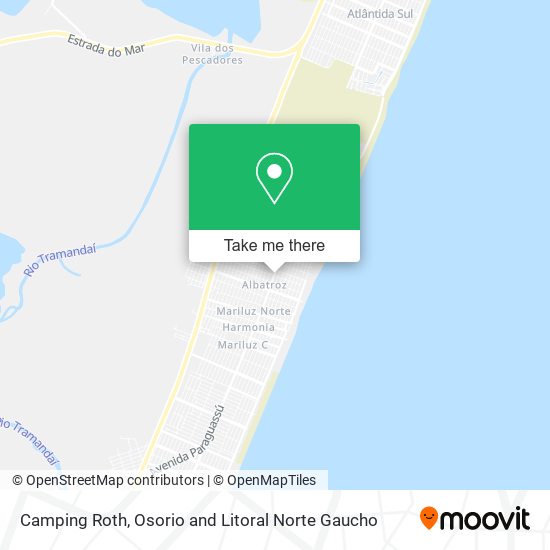 Mapa Camping Roth