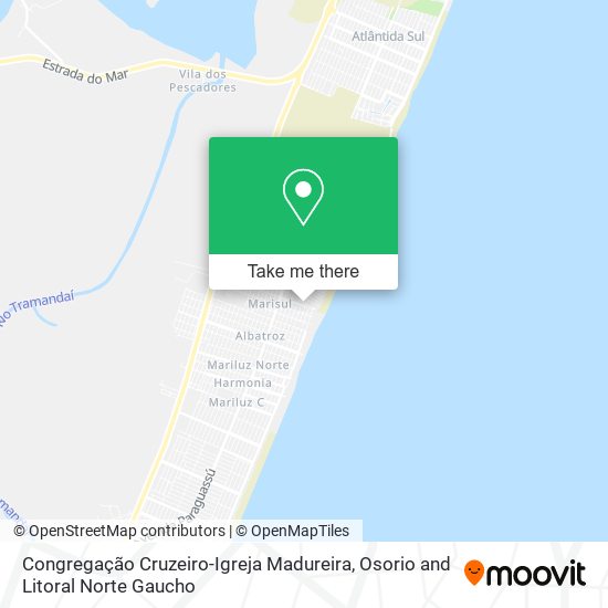 Mapa Congregação Cruzeiro-Igreja Madureira