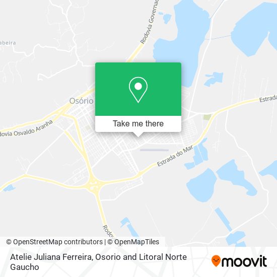 Atelie Juliana Ferreira map