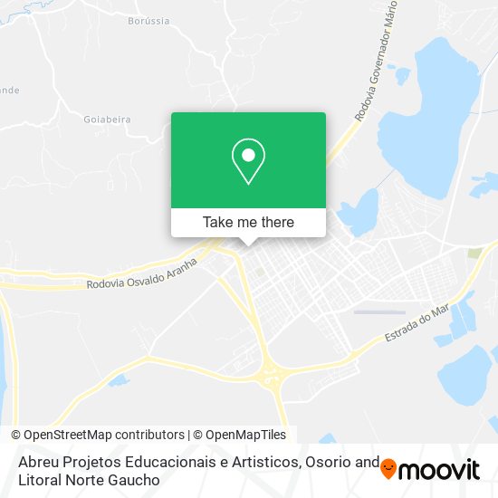 Abreu Projetos Educacionais e Artisticos map