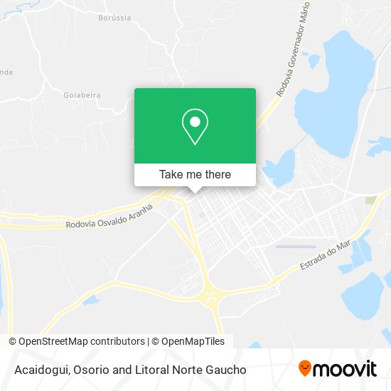 Acaidogui map