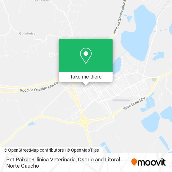 Mapa Pet Paixão-Clinica Veterinária