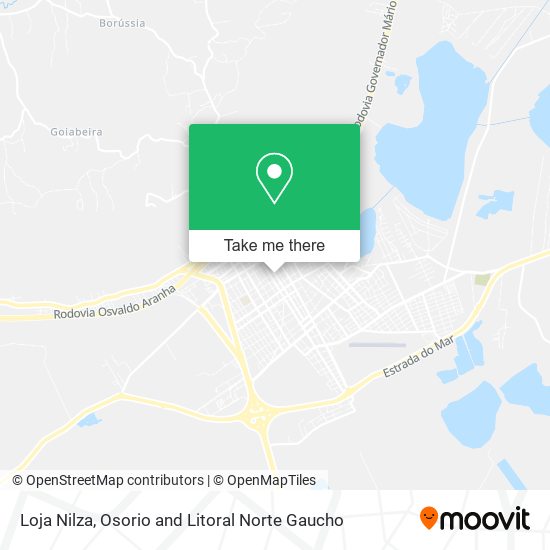 Loja Nilza map