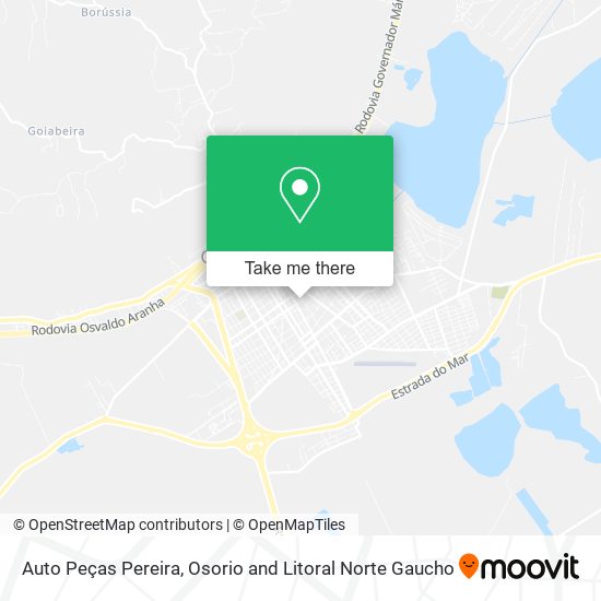 Auto Peças Pereira map