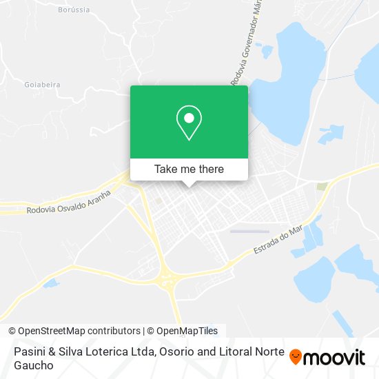 Pasini & Silva Loterica Ltda map