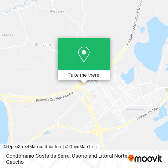 Condominio Costa da Serra map