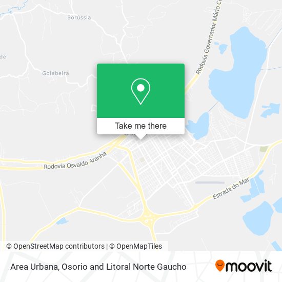 Area Urbana map