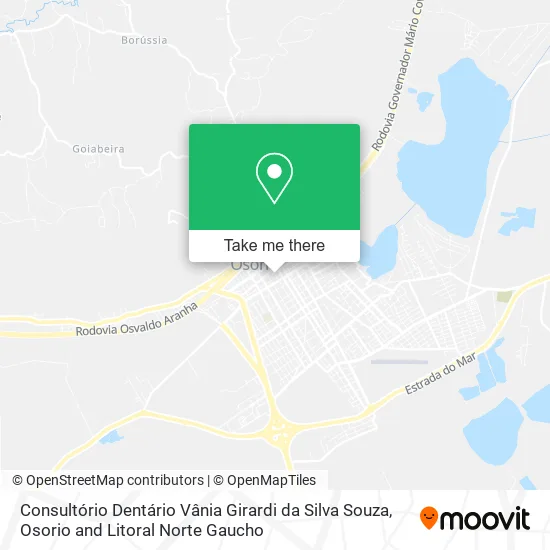Consultório Dentário Vânia Girardi da Silva Souza map