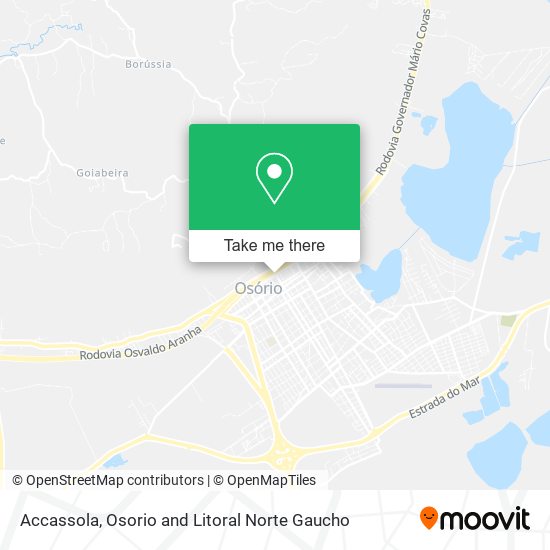 Accassola map