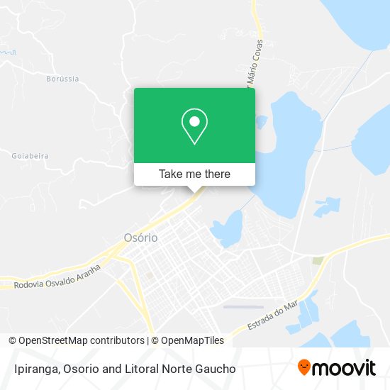 Ipiranga map