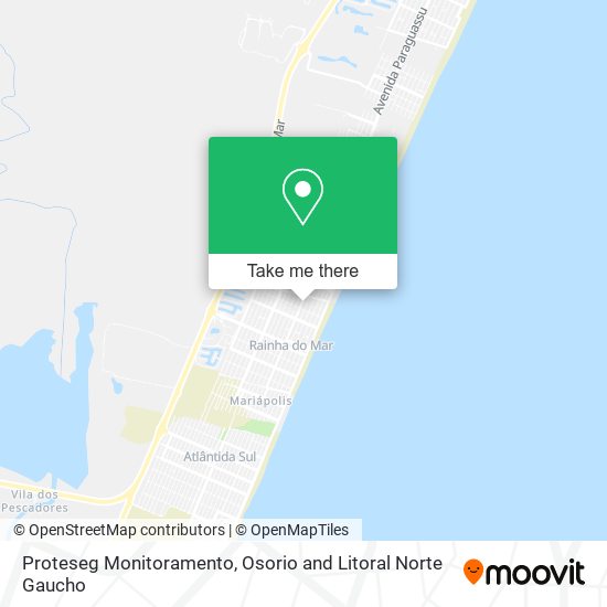 Proteseg Monitoramento map