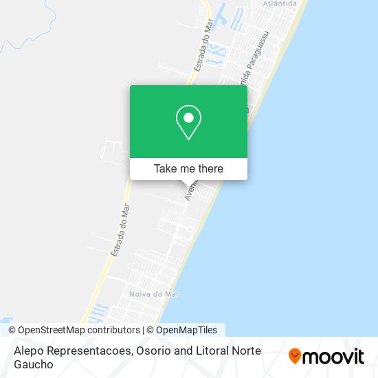 Alepo Representacoes map