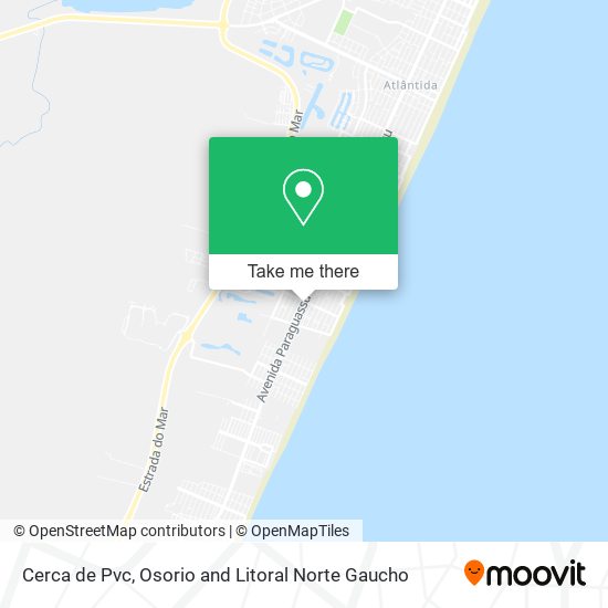 Cerca de Pvc map