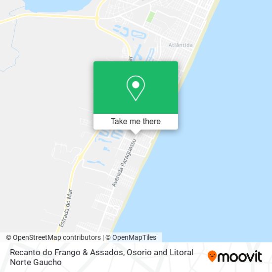 Recanto do Frango & Assados map