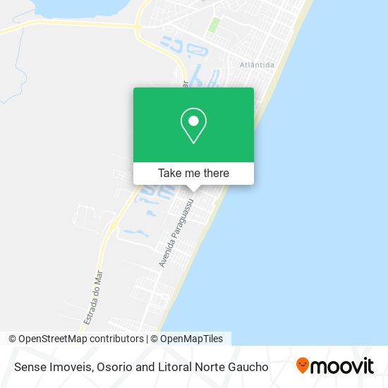 Sense Imoveis map