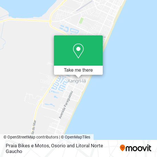 Praia Bikes e Motos map