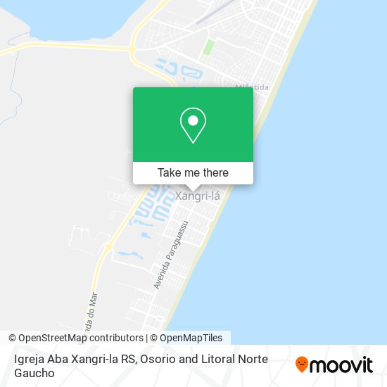 Igreja Aba Xangri-la RS map