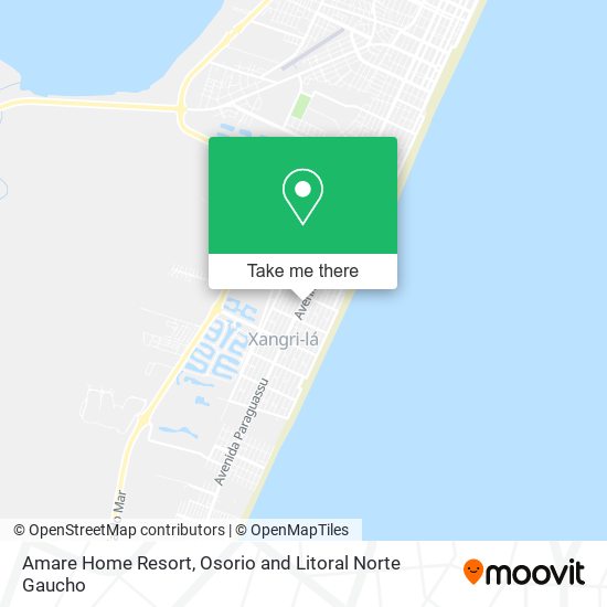 Amare Home Resort map