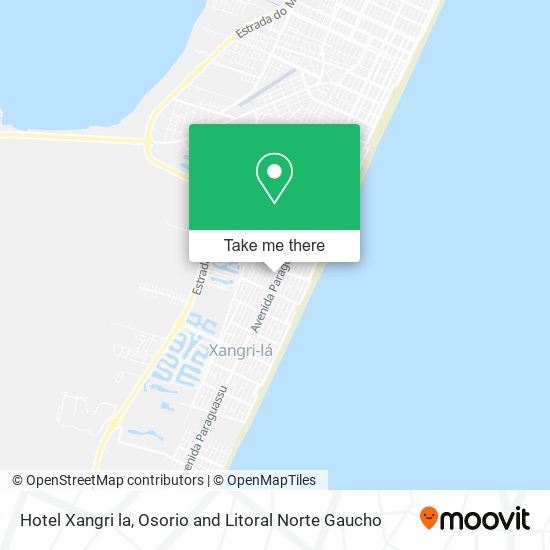 Hotel Xangri la map