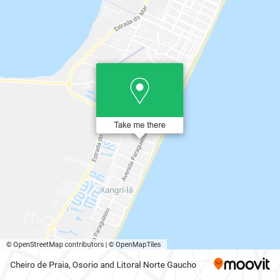 Cheiro de Praia map