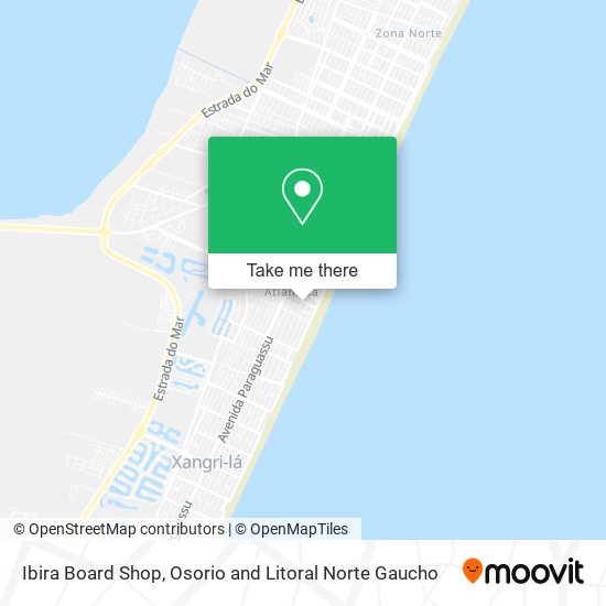 Ibira Board Shop map