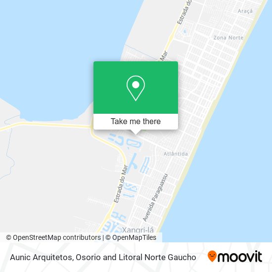 Aunic Arquitetos map