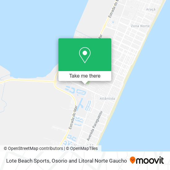 Mapa Lote Beach Sports