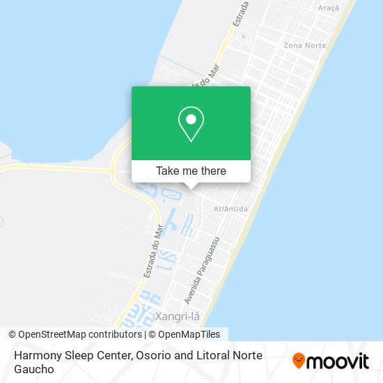 Harmony Sleep Center map