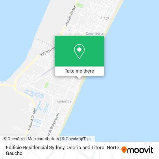 Edificio Residencial Sydney map