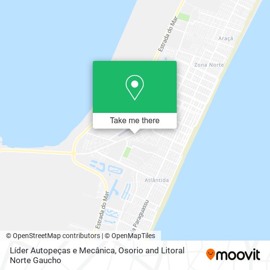 Líder Autopeças e Mecânica map