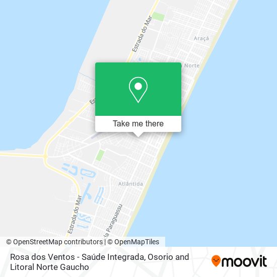 Rosa dos Ventos - Saúde Integrada map
