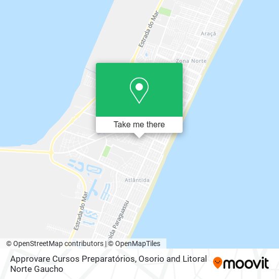 Approvare Cursos Preparatórios map