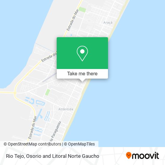 Rio Tejo map