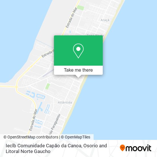 Ieclb Comunidade Capão da Canoa map