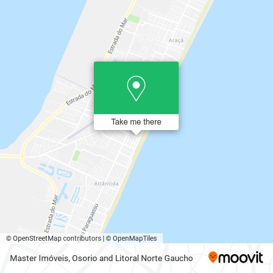 Master Imóveis map