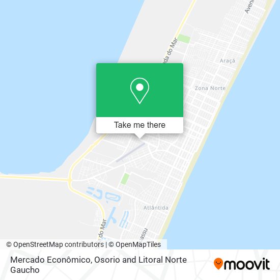 Mercado Econômico map