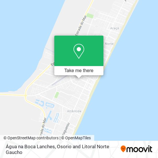 Água na Boca Lanches map
