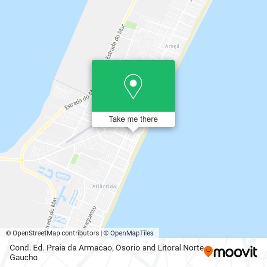 Mapa Cond. Ed. Praia da Armacao