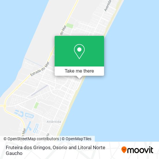Fruteira dos Gringos map